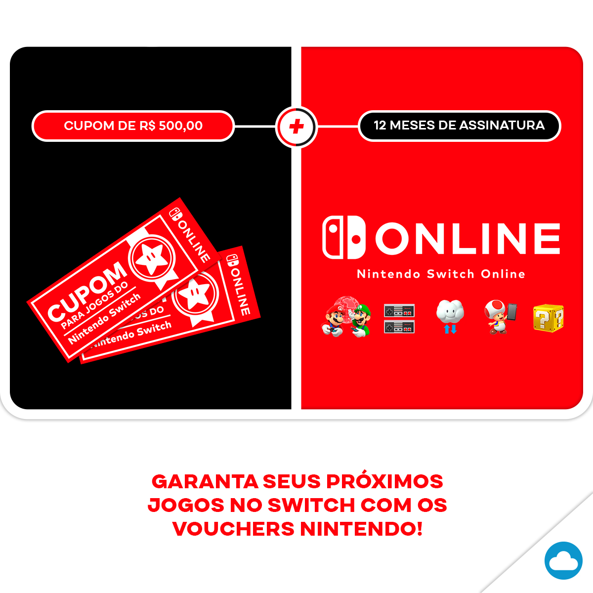 Promoção na eShop de Switch oferece o dobro de pontos de ouro em