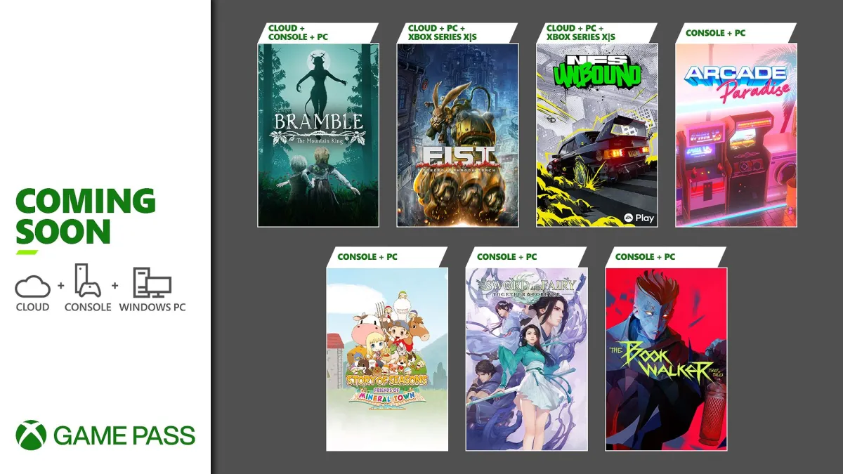 Xbox Game Pass - Os Jogos De Novembro De 2023