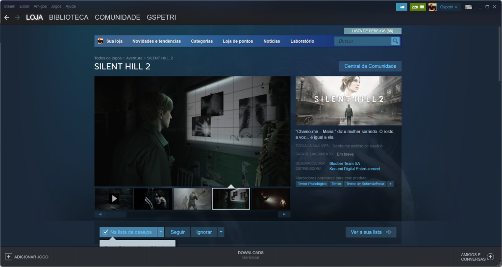 Seu PC roda? Confira os requisitos de Silent Hill 2