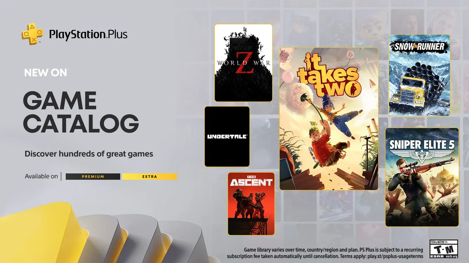 Novos jogos do PS Plus Extra e Deluxe de novembro de 2023 estão