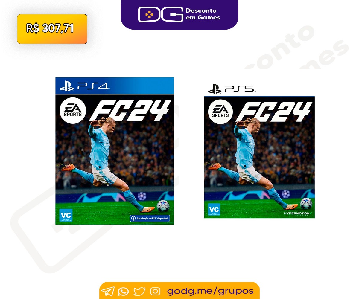 EA SPORTS™ FC 24 - Jogos PS4 e PS5