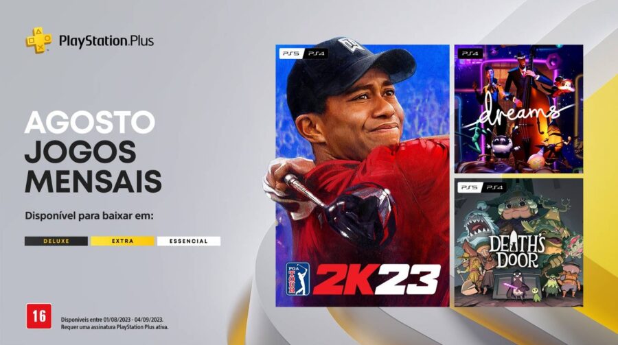 PlayStation Plus: Jogos de Fevereiro de 2023 já estão disponíveis