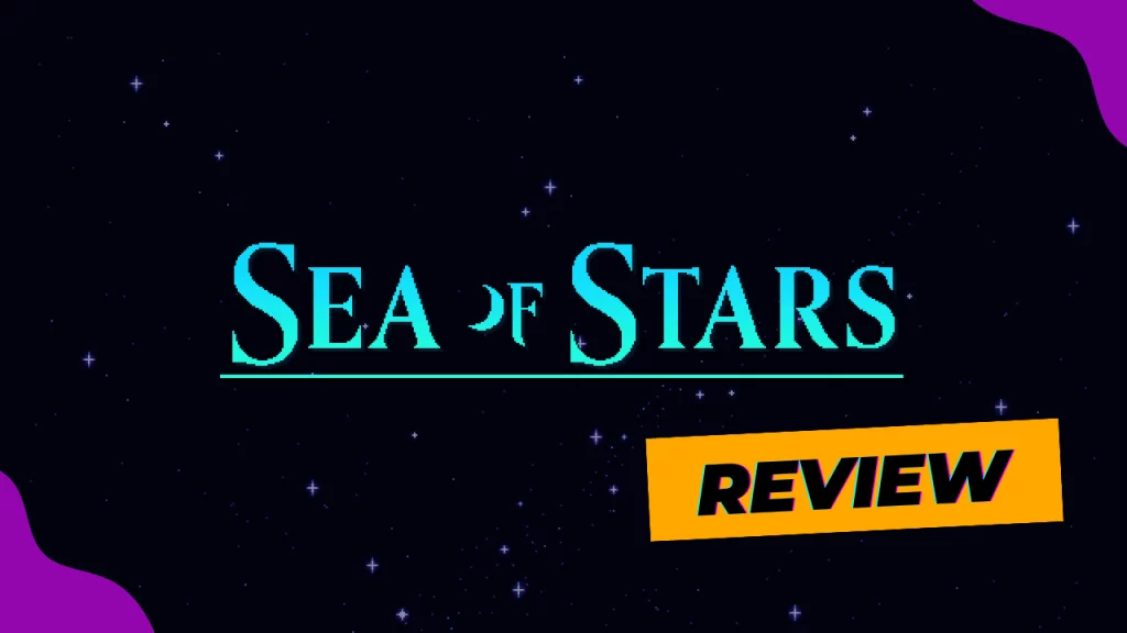 Ilustrar a capa da review de Sea of Stars
