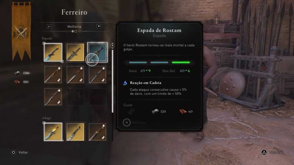 Guia de Platina - Assassin's Creed Mirage Armas