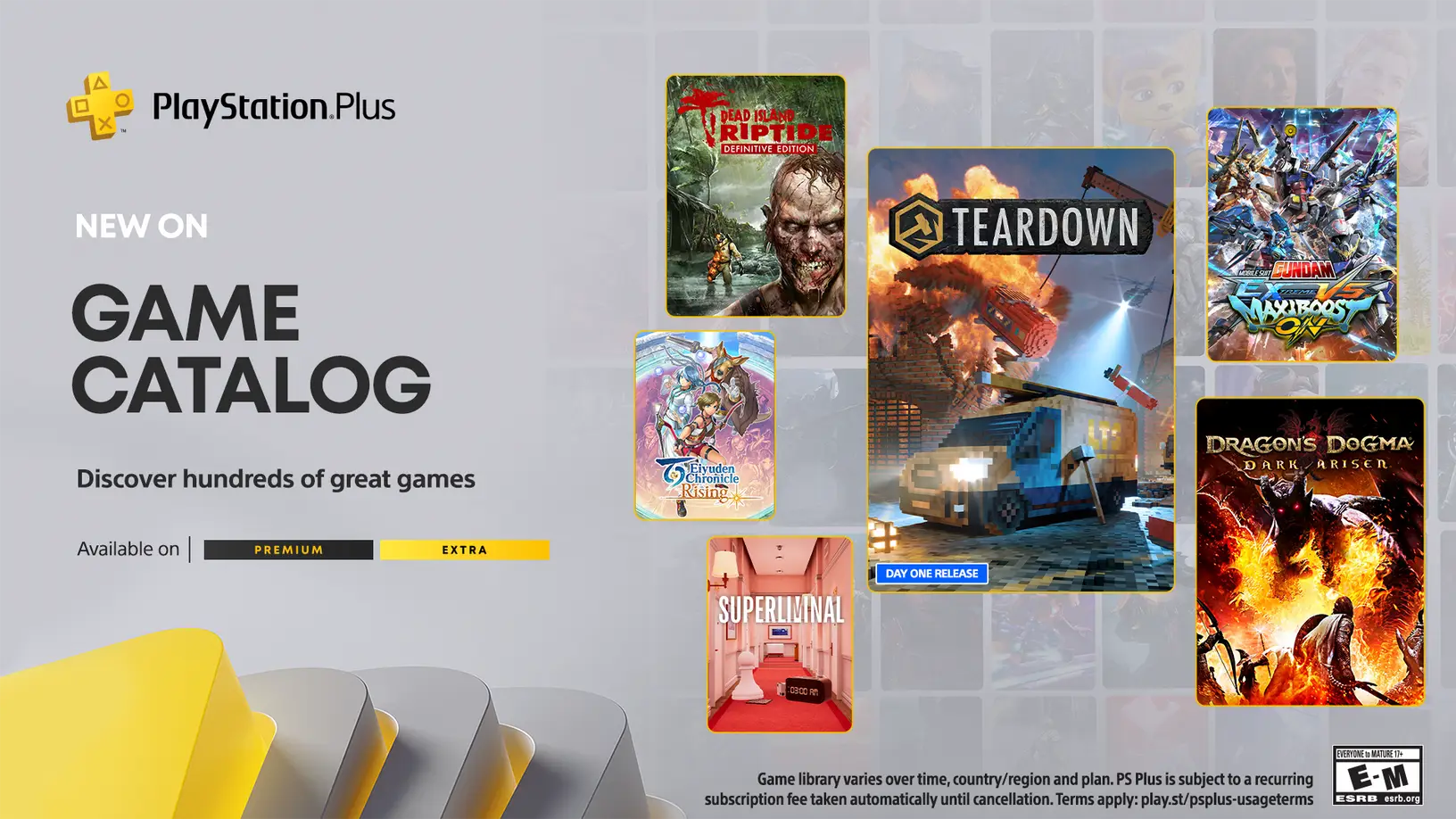 Confira os jogos do PS Plus Extra e Deluxe de abril de 2023