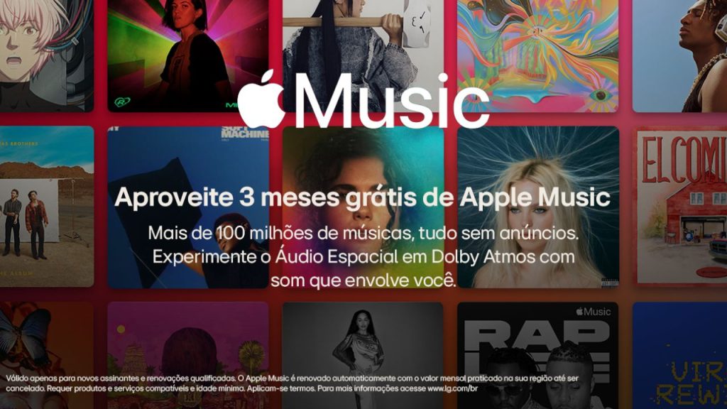 lg apple music graça