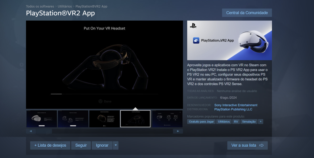 PS VR2 Steam