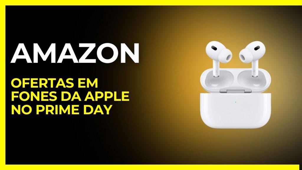 fones da apple prime day