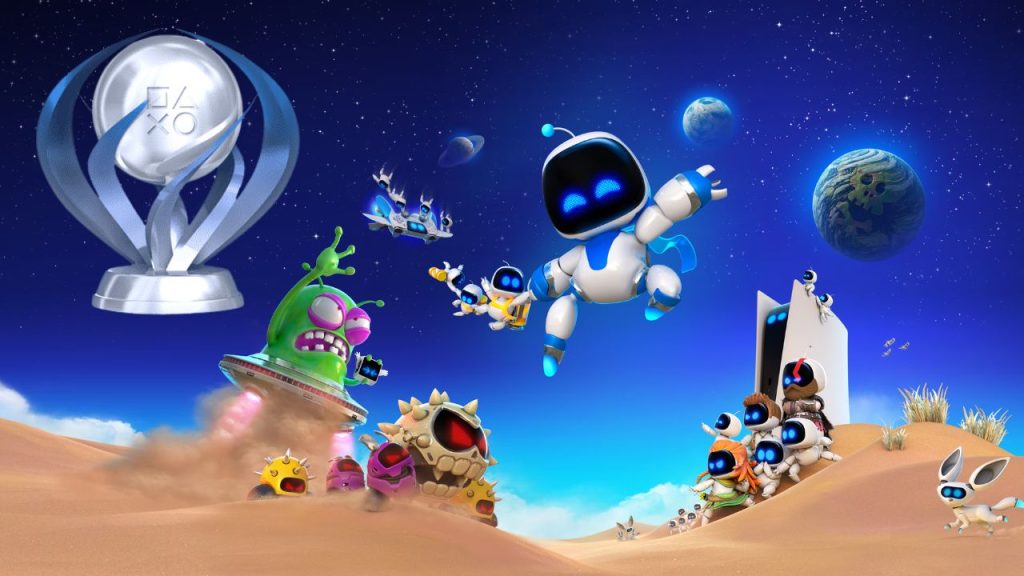 Astro Bot troféus