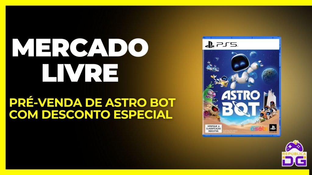 pré-venda astro bot mercado livre