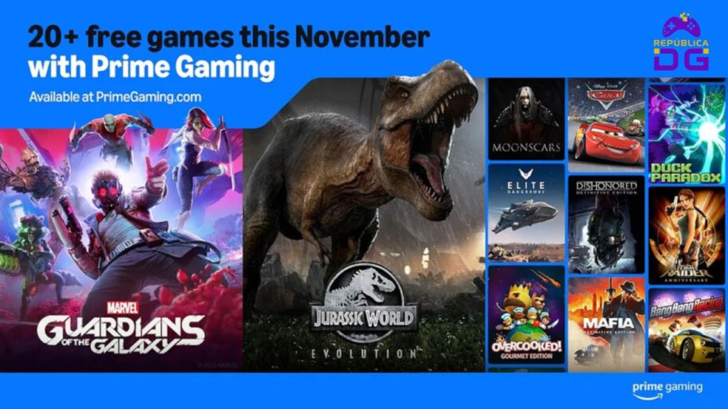 prime gaming novembro