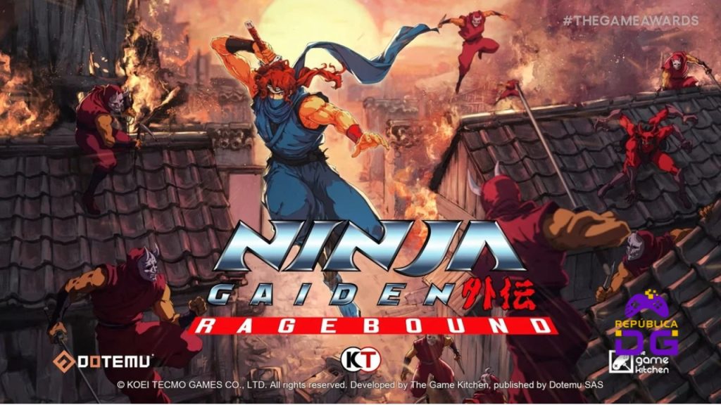 Ninja Gaiden Rebound é anunciado para 2025 no The Game Awards 2024