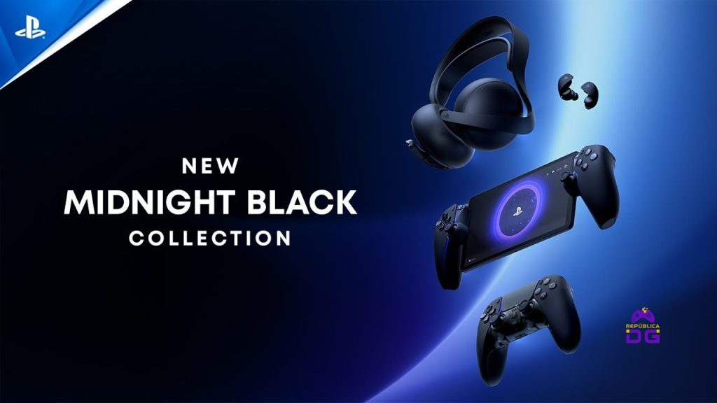 playstation coleção midnight black