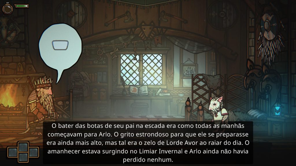 Review de Tails of Iron 2 - Narrativa