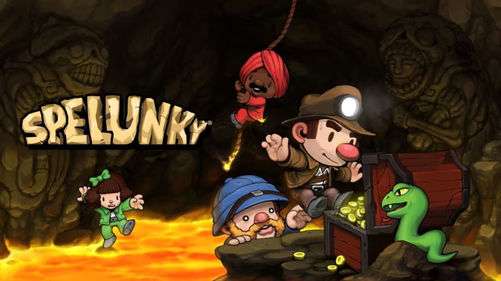 Spelunky é uma ótima opção de jogos gratuitos para jogar diretamente pelo navegador