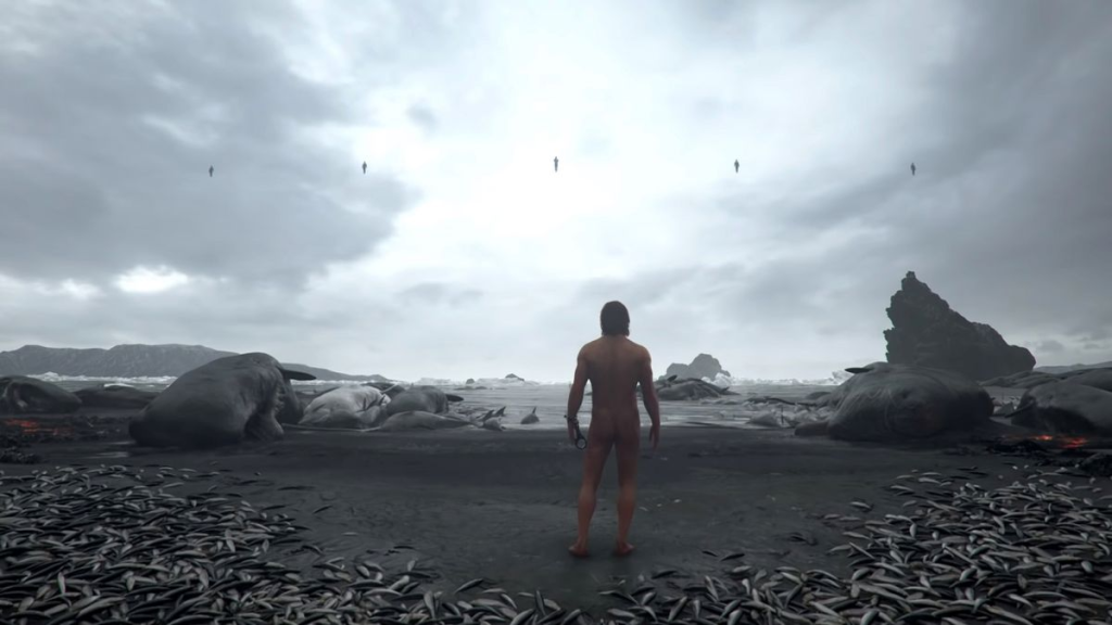 A praia é um dos principais elementos na história de Death Stranding