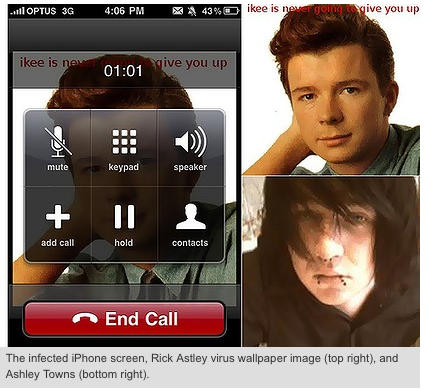 Ikee é um dos Vírus em iPhones