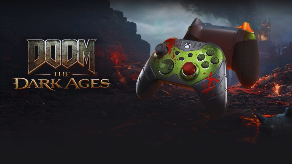 controle xbox doom dark ages