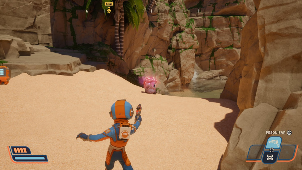 imagem que mostra um dos inimigos nesta Review de Revenge of Savage Planet