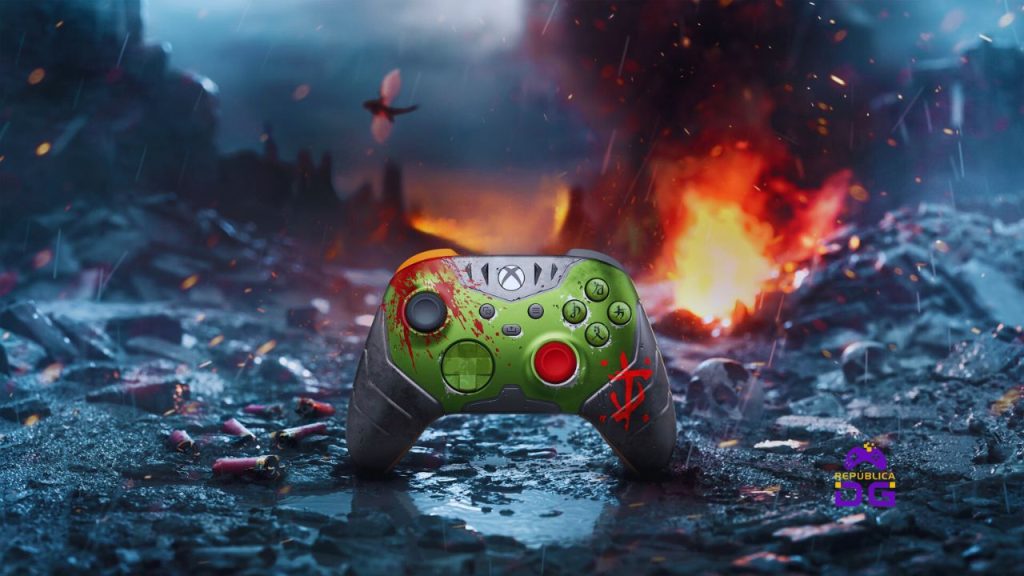 Controle Xbox Doom