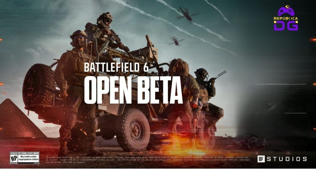 Jogadores enfrentam combates intensos em mapa inédito do beta aberto de Battlefield 6