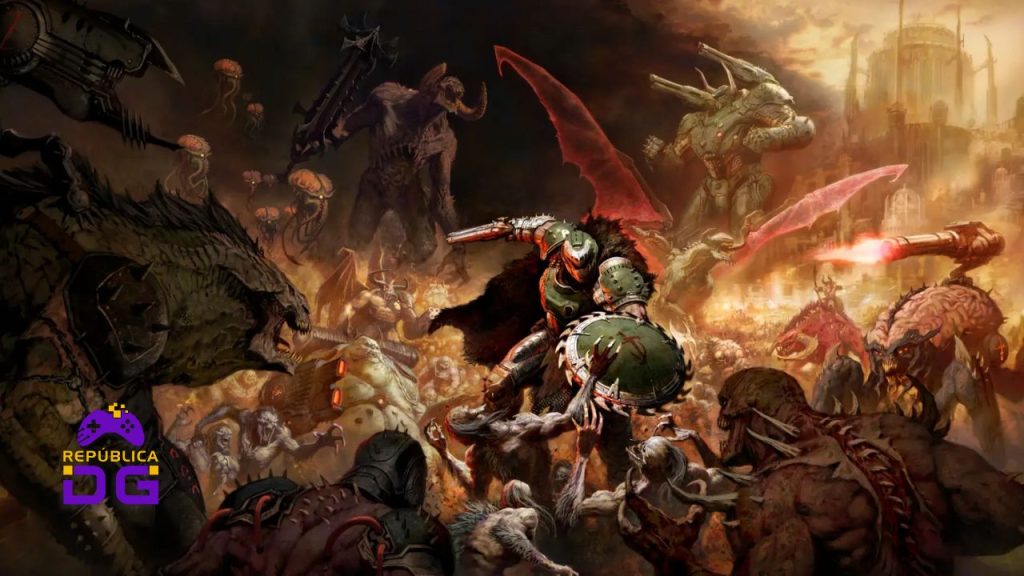 Conheça a sequência dos jogos DOOM desde o clássico até The Dark Ages