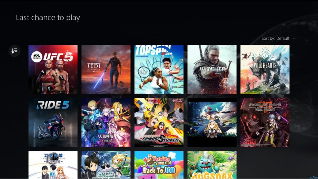 Jogos deixando a PS Plus