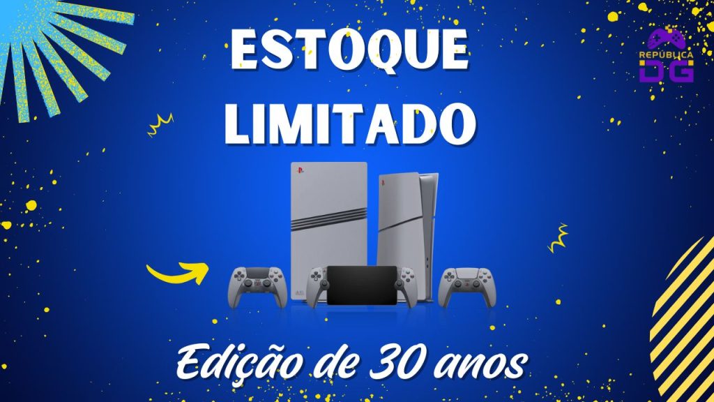 edição de 30 anos playstation