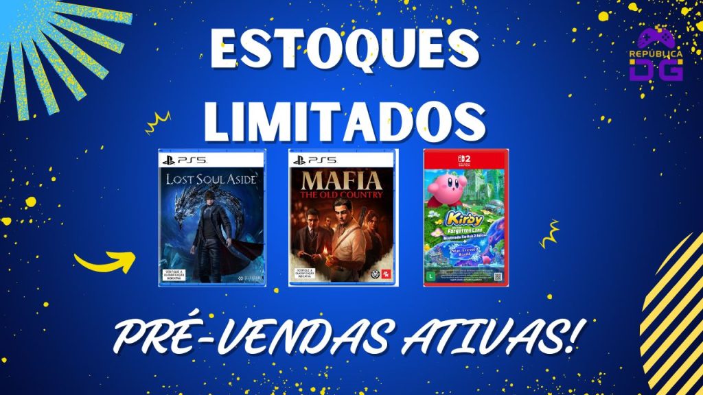 jogos pré venda