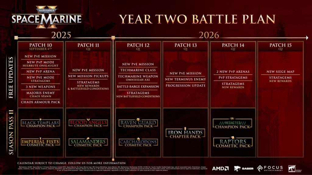 Space Marine 2 ano 2