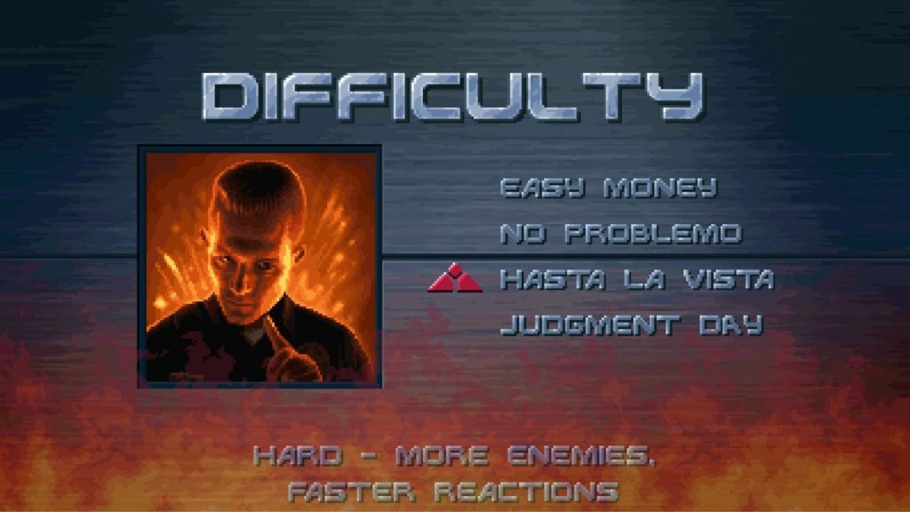 Dificuldade em Terminator 2D: No Fate