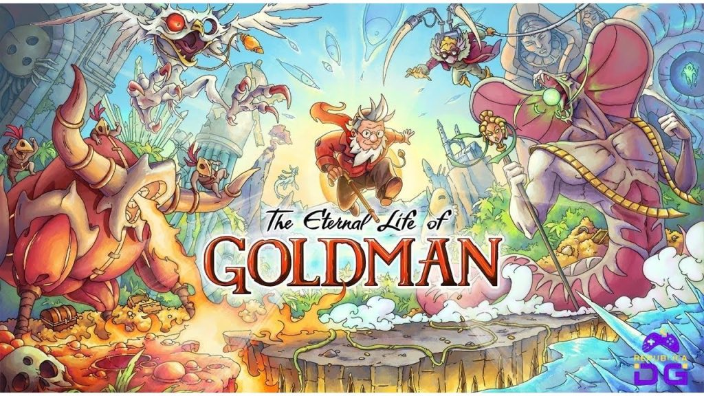 The Eternal Life of a Goldman apresenta cenários artesanais com atmosfera sombria e detalhista.
