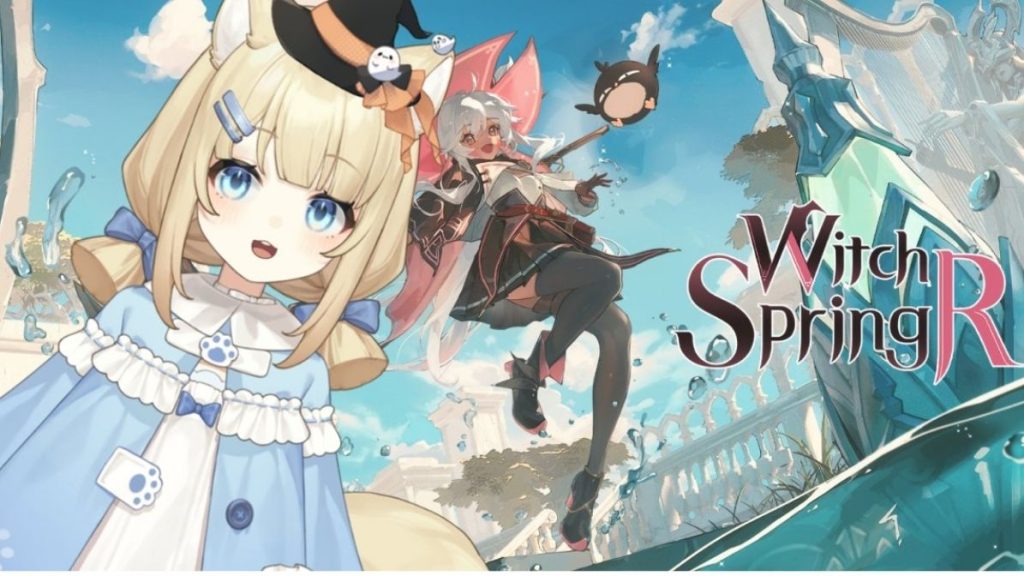 Arte de WitchSpring R, RPG encantador com personalização profunda e ótima alternativa a Clair
