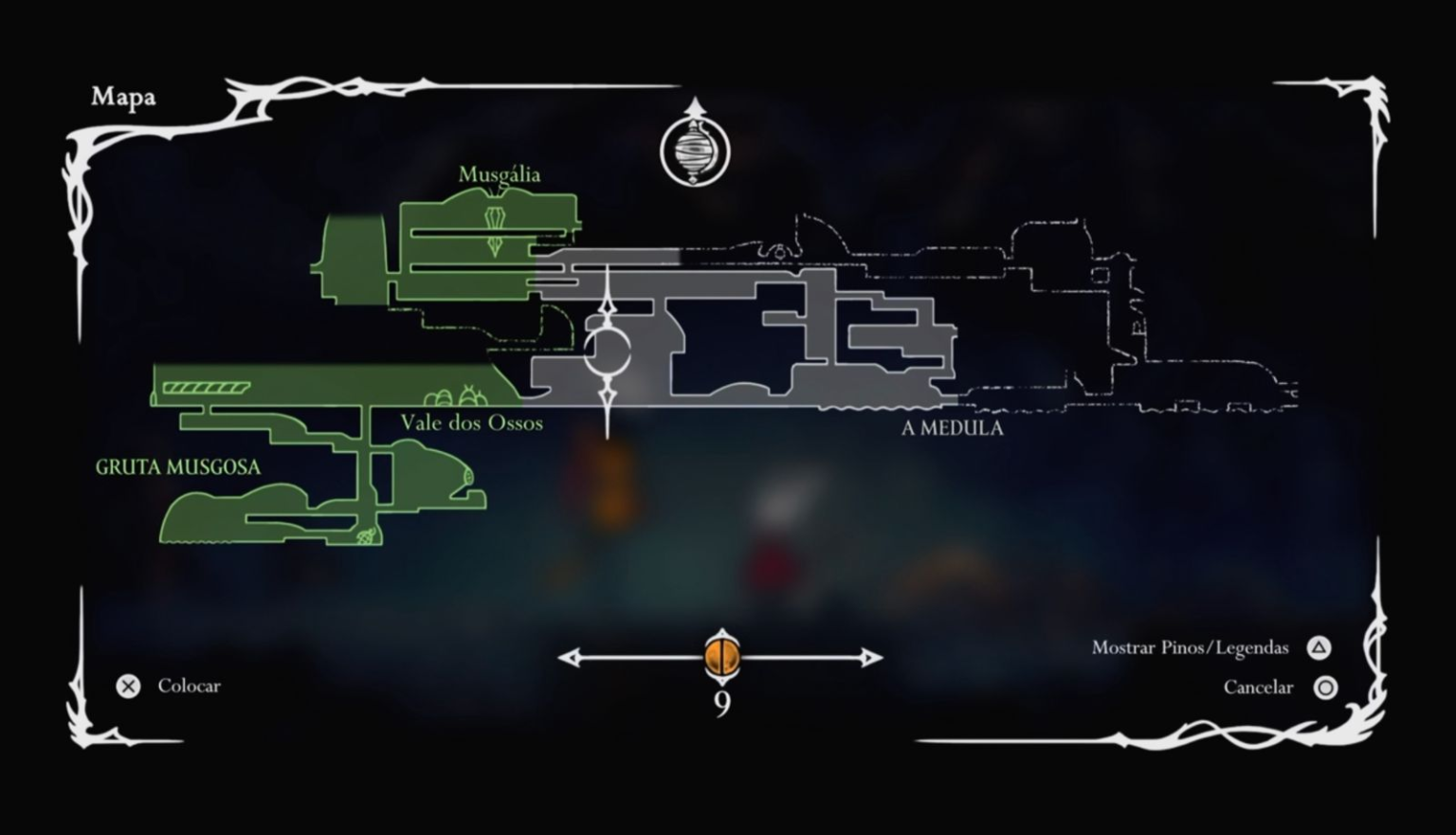 Como desbloquear os mapas em Hollow Knight: Silksong