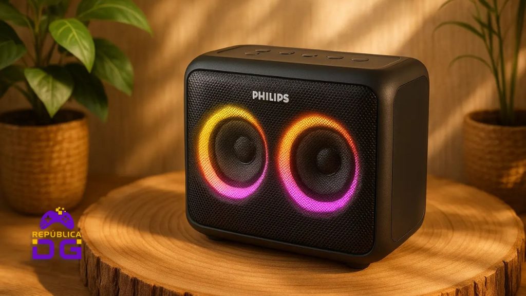 5 caixas de som Philips Bluetooth que oferecem potência e design moderno