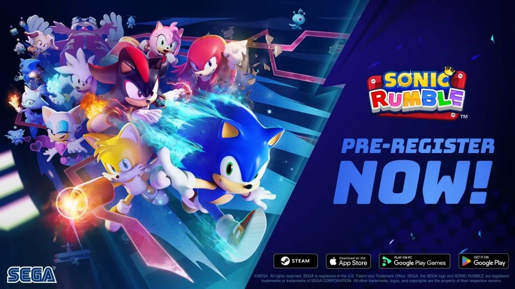 Sonic Rumble lançamento novembro