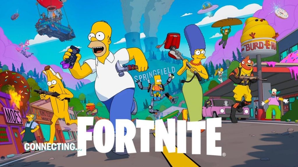 Simpsons Fortnite