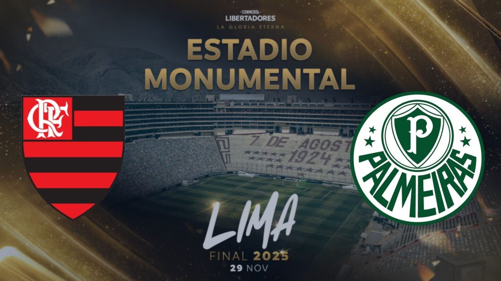 Final da Libertadores 2025: Palmeiras x Flamengo, data, local e onde assistir Final Libertadores 2025