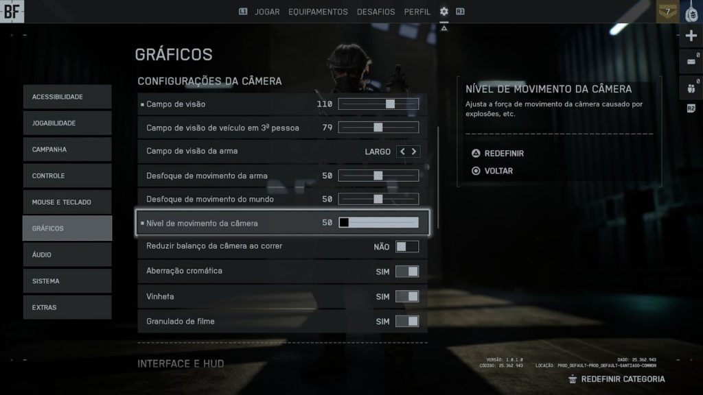reduzir recuo Battlefield 6