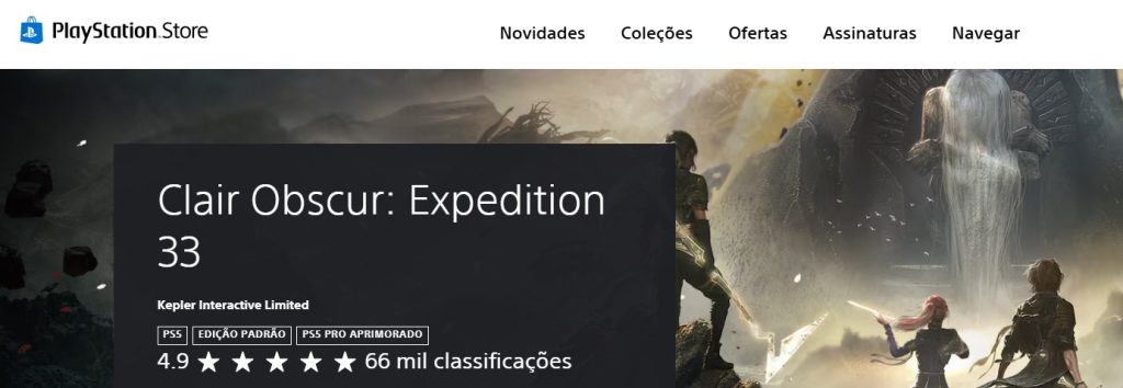 jogos classificação máxima PS Store