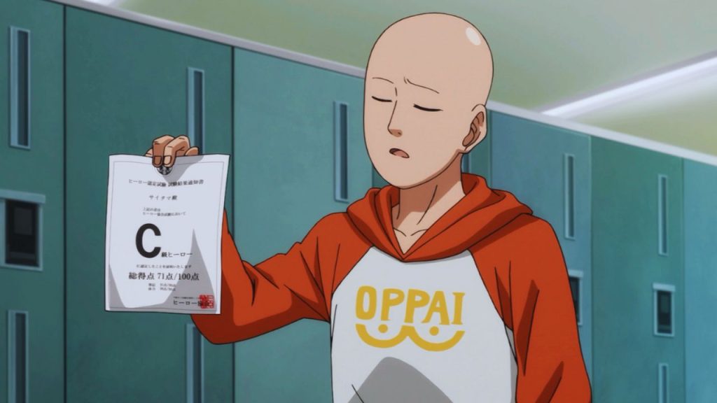 one punch man terceira