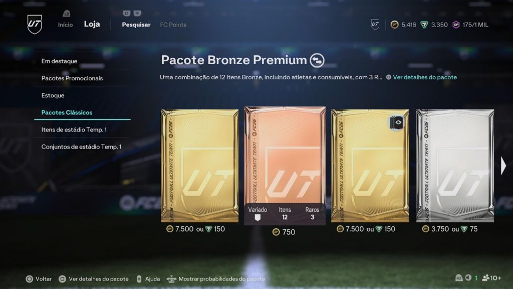 FC 26 Moedas Ultimate Team