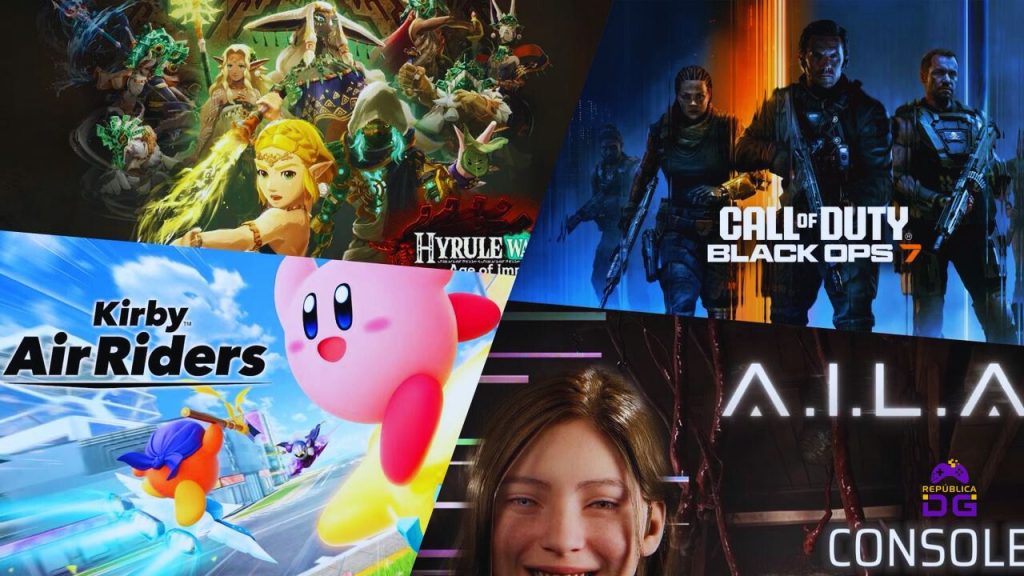 Principais lançamentos de jogos em novembro com pré-venda no Brasil jogos pré venda novembro