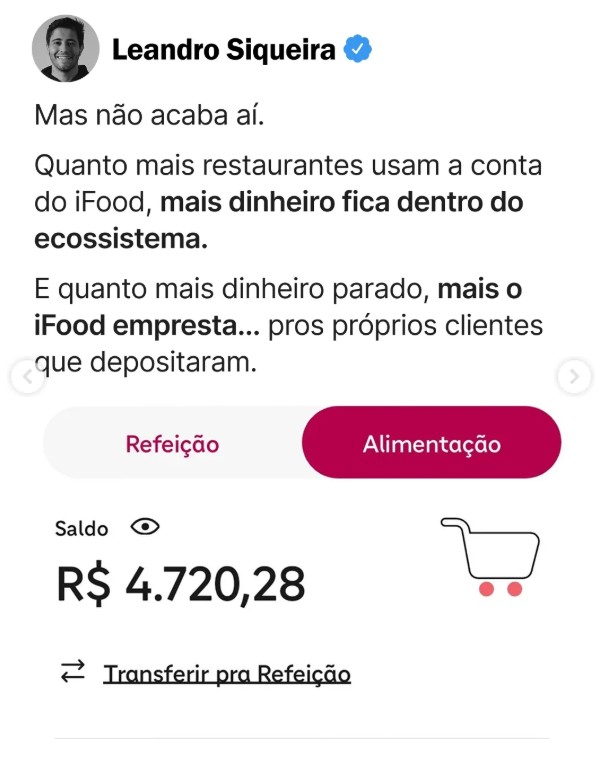 iFood banco