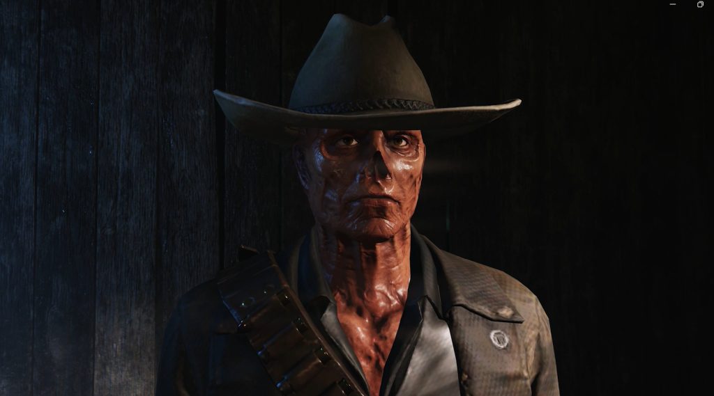 O necrótico em Burning Springs Fallout 76