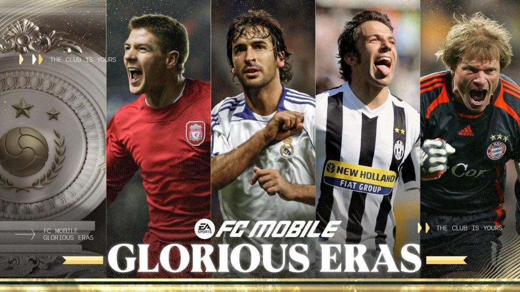 EA Sports FC Mobile celebra grandes clubes com o evento Eras Gloriosas Eras Gloriosas FC Mobile