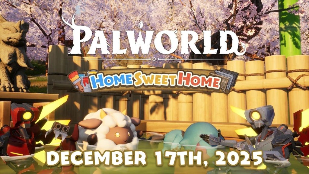 Palworld recebe atualização “Home Sweet Home” em 17 de dezembro Home Sweet Home Palworld