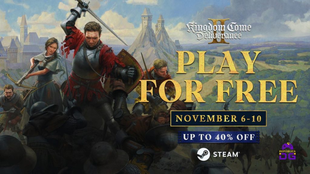 Teste grátis de Kingdom Come: Deliverance 2 já disponível no Xbox e Steam Kingdom Come 2 grátis