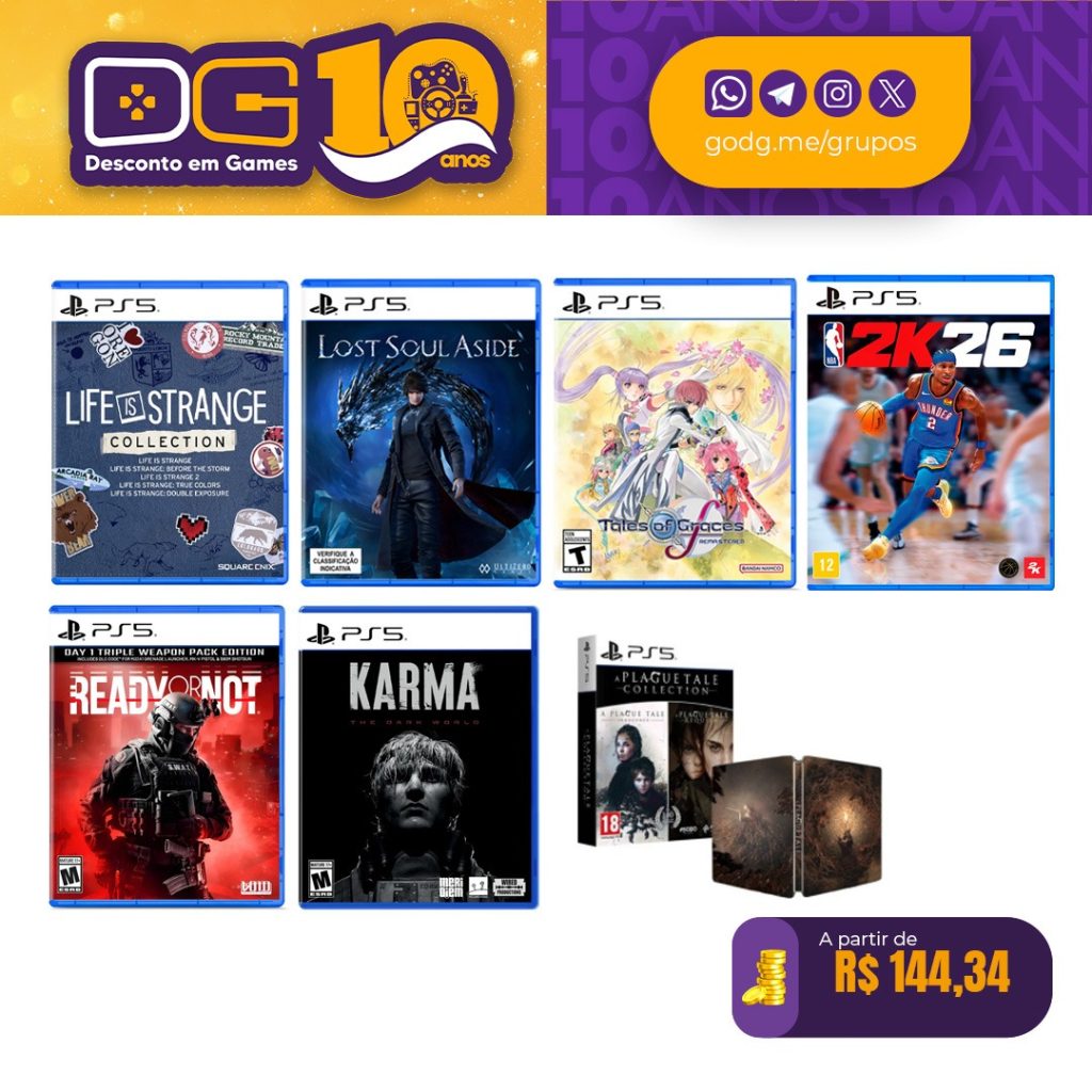 Promoção Jogos Mercado Livre