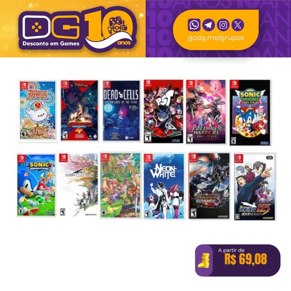 jogos Switch Mercado Livre